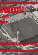 Bristol City Official Handbook 1974-75