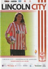 Lincoln City v Kidderminster Harriers 09-Aug-2014