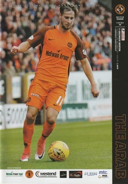 Dundee United v Greenock Morton 23-Sep-2017