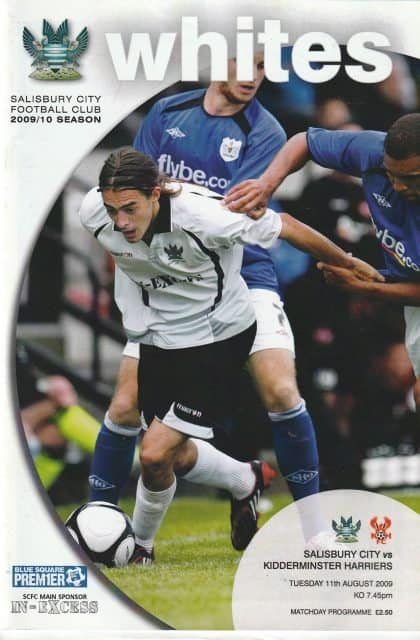 Salisbury City v Kidderminster Harriers  11-Aug-2009