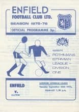 Enfield v Clapton 16-Sep-1975
