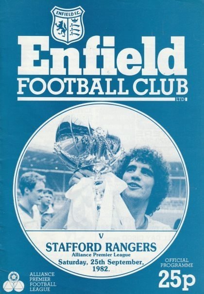 Enfield v Stafford Rangers 25-Sep-1982