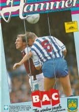 West Ham United v Brighton & Hove Albion  10-Feb-1990