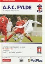 AFC Fylde v Abbey Hey 13-Sep-2008