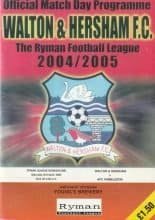 Walton & Hersham v AFC Wimbledon   02-Apr-2005