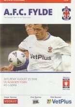 AFC Fylde v Alsager Town  23-Aug-2008