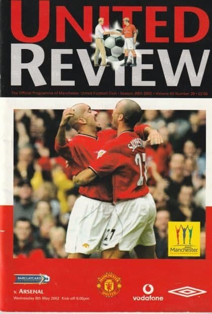 Manchester United v Arsenal 08-May-2002