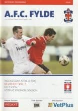 AFC Fylde v Atherton Labernum Rovers 08-Apr-2009