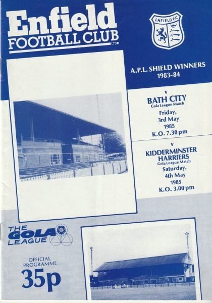 Enfield v Bath City  03-May-1985