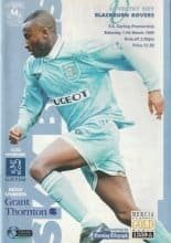 Coventry City v Blackburn Rovers 11-Mar-1995