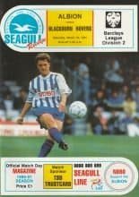 Brighton & Hove Albion v Blackburn Rovers 16-Mar-1991