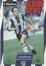 West Bromwich Albion v Brighton & Hove Albion 13-Oct-1990