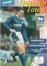 Ipswich Town v Blackburn Rovers 19-Nov-1994