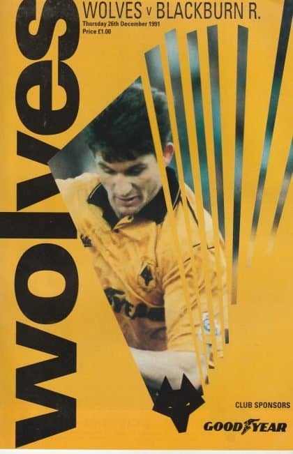Wolverhampton Wanderers v Blackburn Rovers  26-Dec-1991