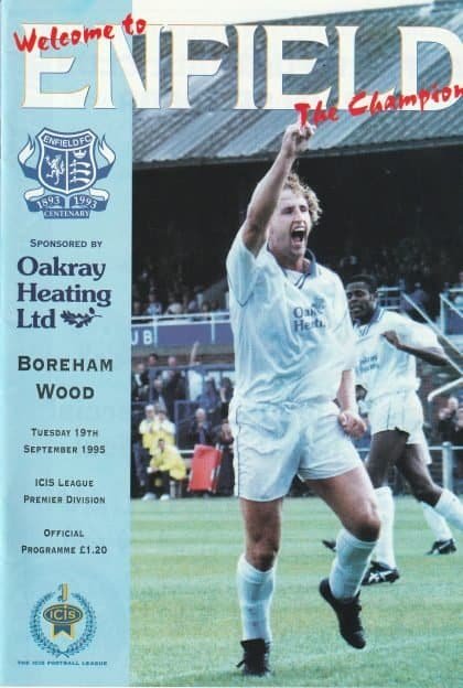 Enfield v Boreham Wood  19-Sep-1995