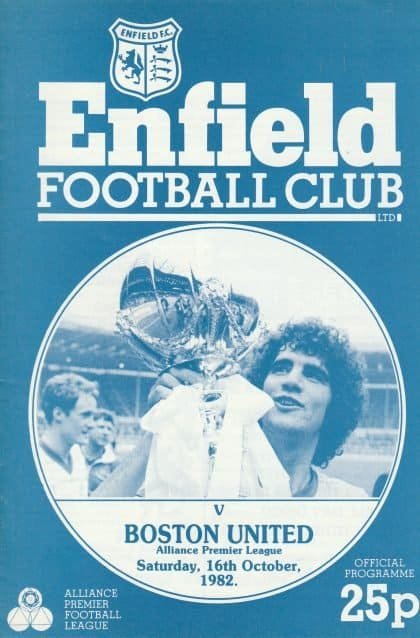 Enfield v Boston United   16-Oct-1982