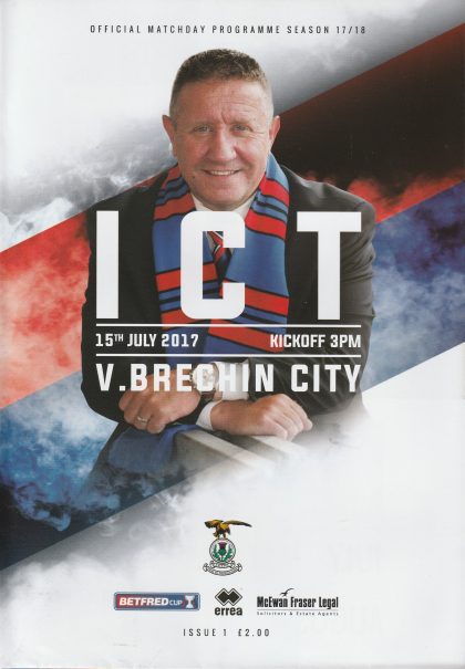 Inverness Caledonian Thistle v Brechin City 15-Jul-2017