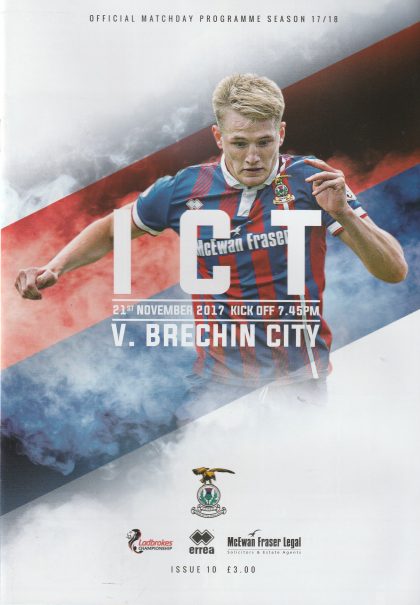 Inverness Caledonian Thistle v Brechin City 21-Nov-2017