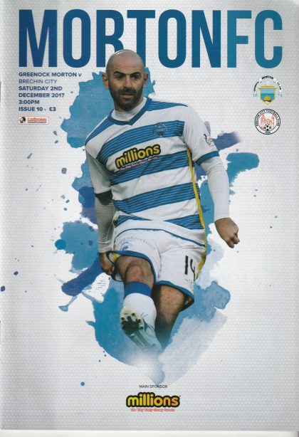Greenock Morton v Brechin City 02-Dec-2017