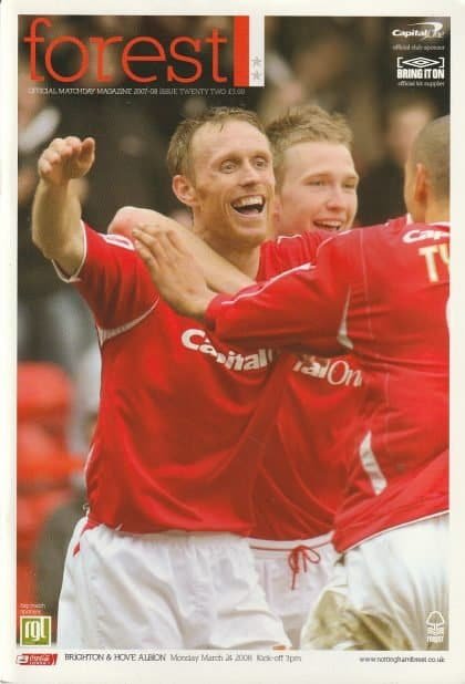 Nottingham Forest v Brighton and Hove Albion 24-Mar-2008
