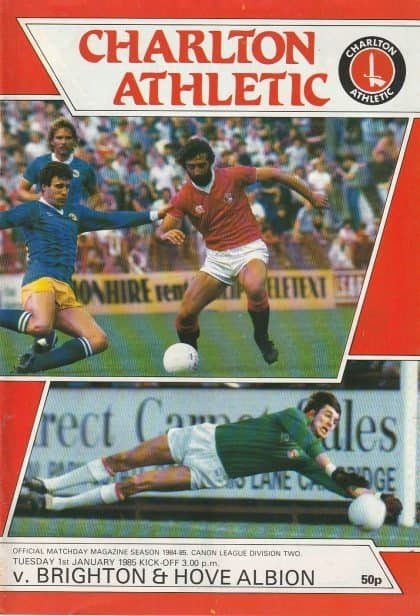 Charlton Athletic v Brighton & Hove Albion 01-Jan-1985