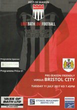 Bath City v Bristol City 11-Jul-2017