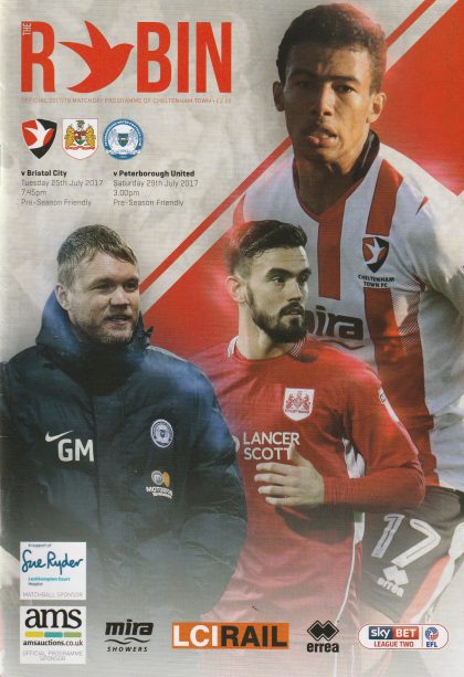 Cheltenham Town v Peterborough United 27-Jul-2017