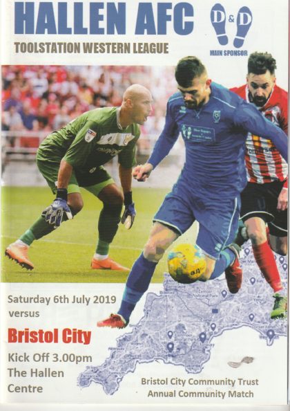 Hallen v Bristol City 06-Jul-2019