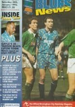 Birmingham City v Cambridge United 30-Jan-1993