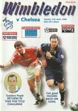 Wimbledon v Chelsea 11-Apr-1999