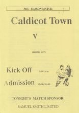 Caldicot Town v Chester City  1995-96