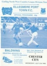 Ellesmere Port Town v Chester City  21-Jul-1993