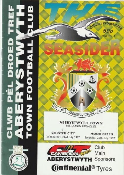 Aberystwyth Town v Moor Green 26-Jul-1997