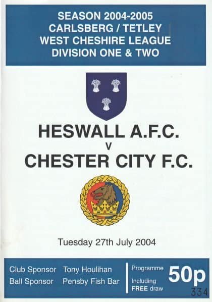 Heswall v Chester City 27-Jul-2004