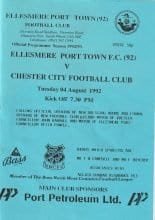 Ellesmere Port Town v Chester City  04-Aug-1992