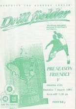 Northwich Victoria v Chester City 05-Aug-1993