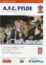 AFC Fylde v Congleton Town 11-Mar-2009
