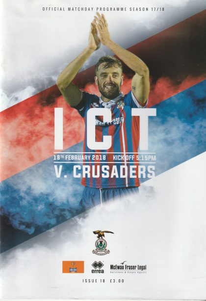 Inverness Caledonian Thistle v Crusaders 18-Feb-2018