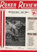 Sunderland v Crystal Palace 20-Aug-1969