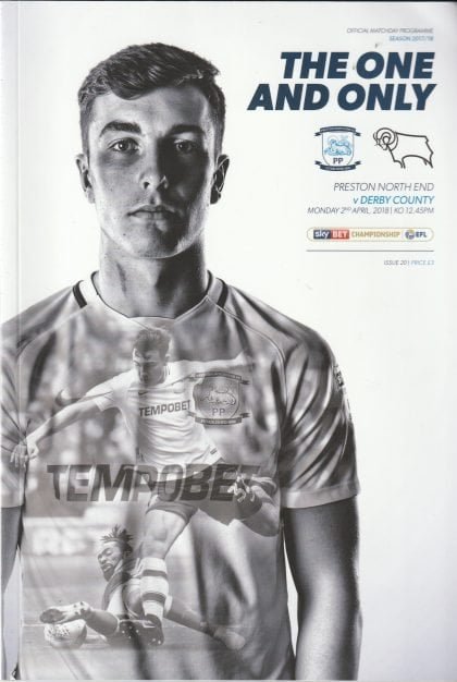 Preston North End v Derby County 02-Apr-2018