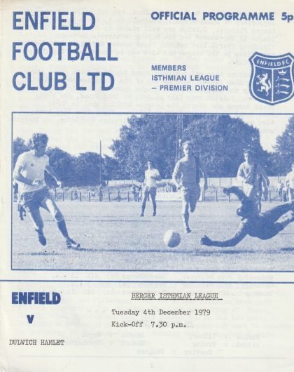 Enfield v Dulwich Hamlet  04-Dec-1979