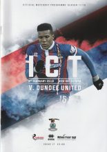 Inverness Caledonian Thistle v Dundee United 03-Feb-2018
