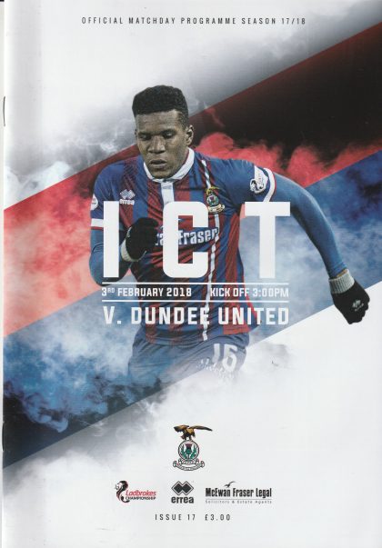 Inverness Caledonian Thistle v Dundee United 03-Feb-2018