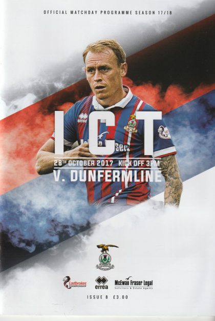 Inverness Caledonian Thistle v Dunfermline Athletic 28-Oct-2017