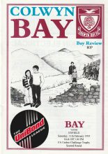 Colwyn Bay v Enfield 11-Feb-1995