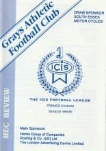 Grays Athletic v Enfield 12-Mar-1996