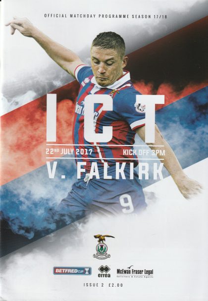 Inverness Caledonian Thistle v Falkirk 22-Jul-2017