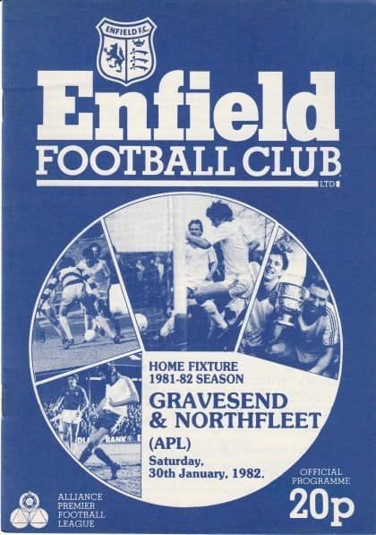 Enfield v Gravesend & Northfleet   30-Jan-1982