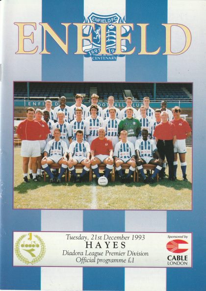 Enfield v Hayes  21-Dec-1993