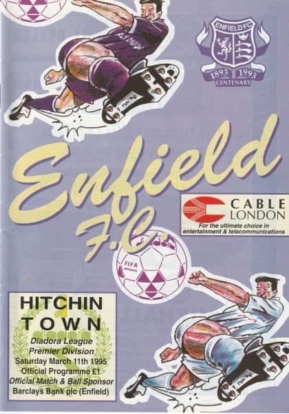 Enfield v Hitchin Town 11-Mar-1995